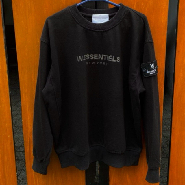 W.Essentiels Crewneck Noir Black