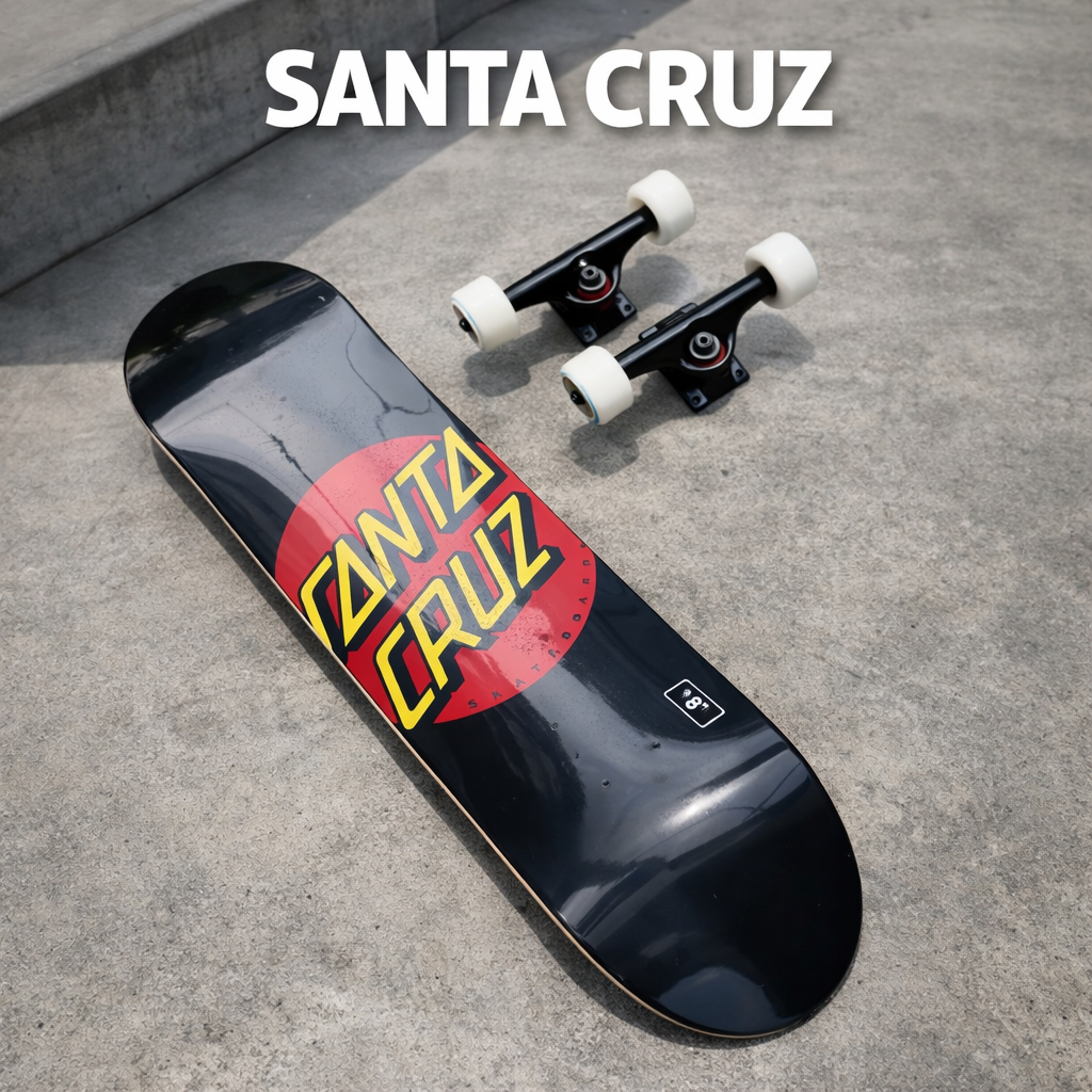 SANTA CRUZ pro grade skateboard fullset lengkap truck wheels