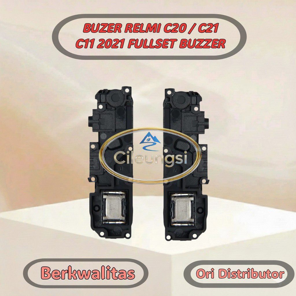 BUZER RELMI C20 / C21 / C11 2021 FULLSET BUZZER SPEAKER MUSIK DERING