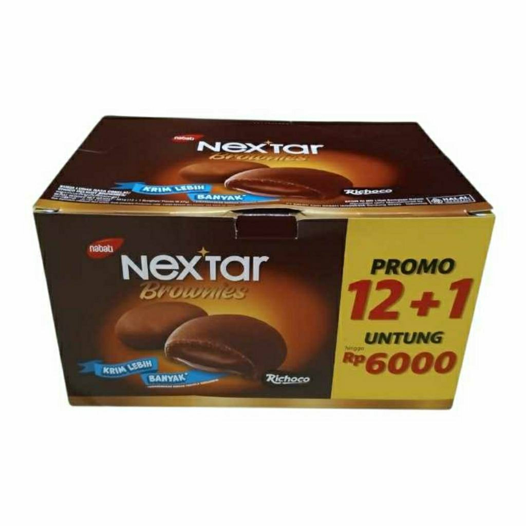 NEXSTAR BROWNIES COKLAT BLUEBERRY NANAS ISI 10 PACK