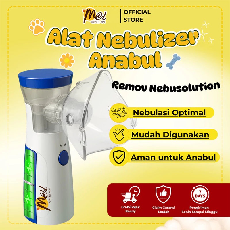 Nebulizer Alat Uap untuk Kucing & Anjing|Alat Bantu Uap Terapi Pernapasan USB Charge Inhaler Cocok u