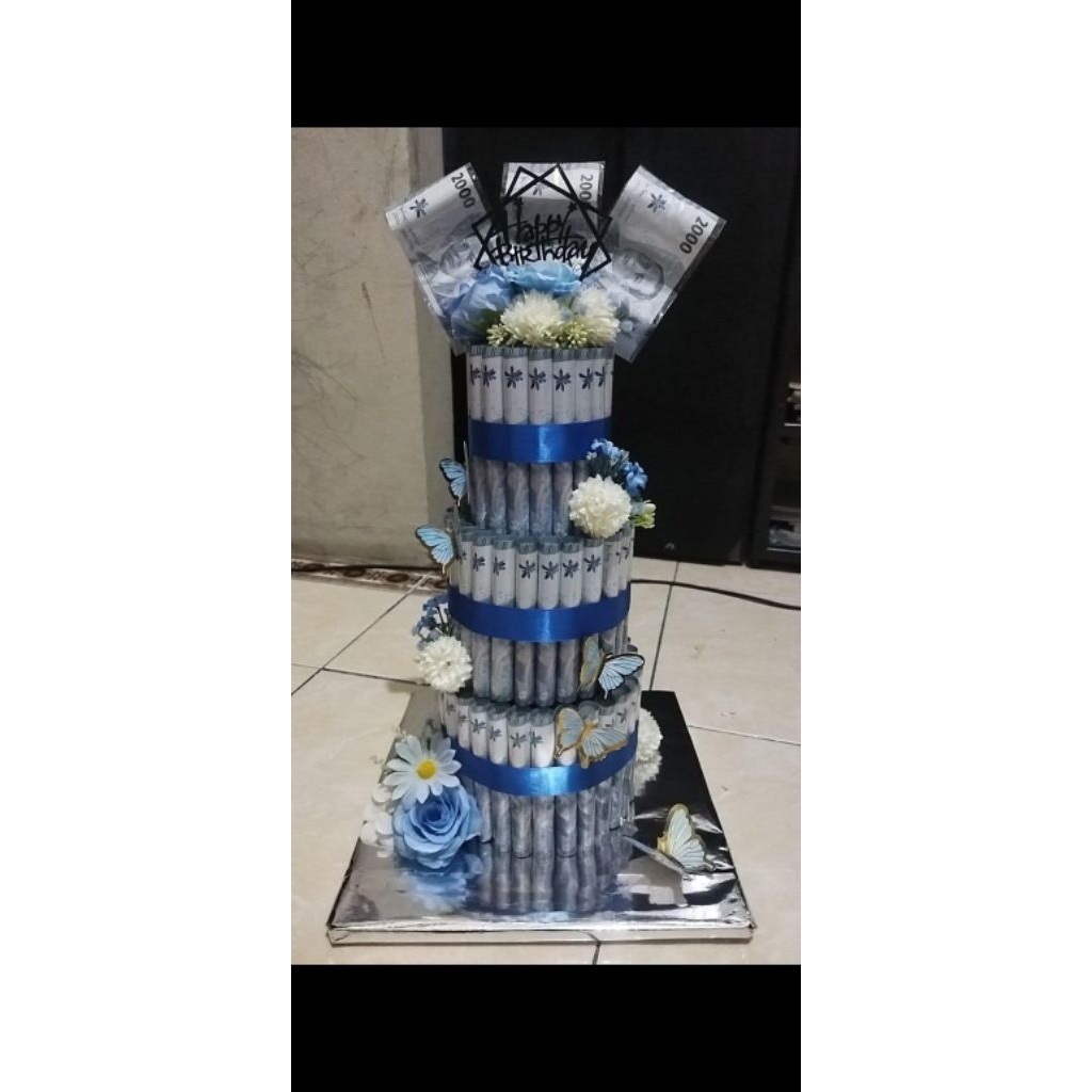MONEY CAKE MONEY TOWER