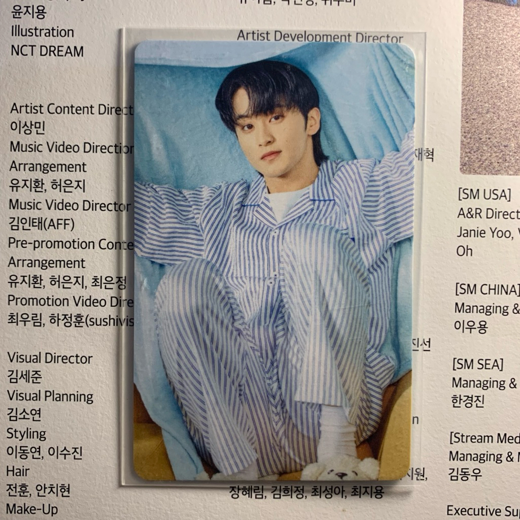 official photocard merchandise NCT