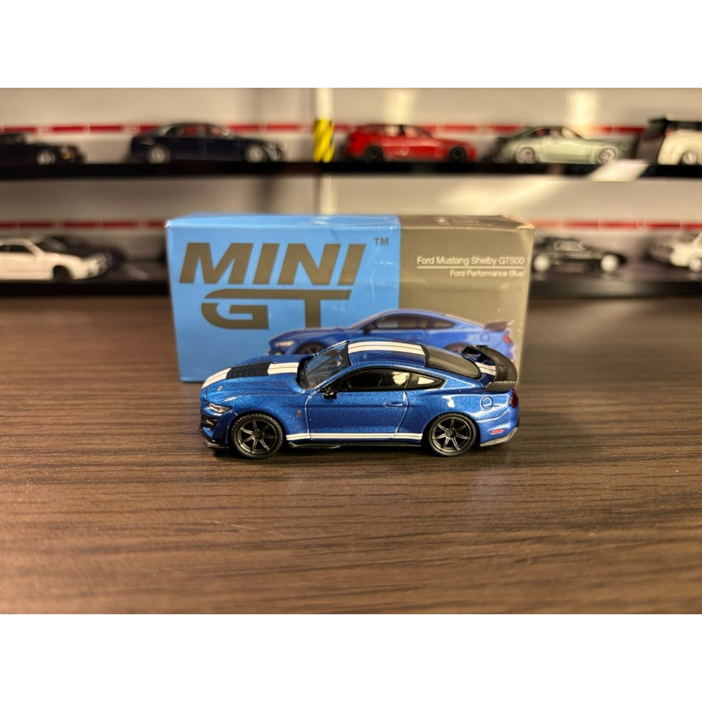 MiniGT Ford Mustang Shelby GT500 SE Widebody Ford Performance Blue