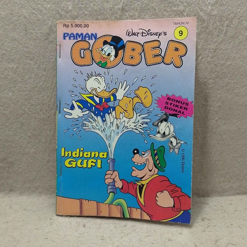 Buku Komik Walt Disneys Paman Gober No 9 Tahun IV