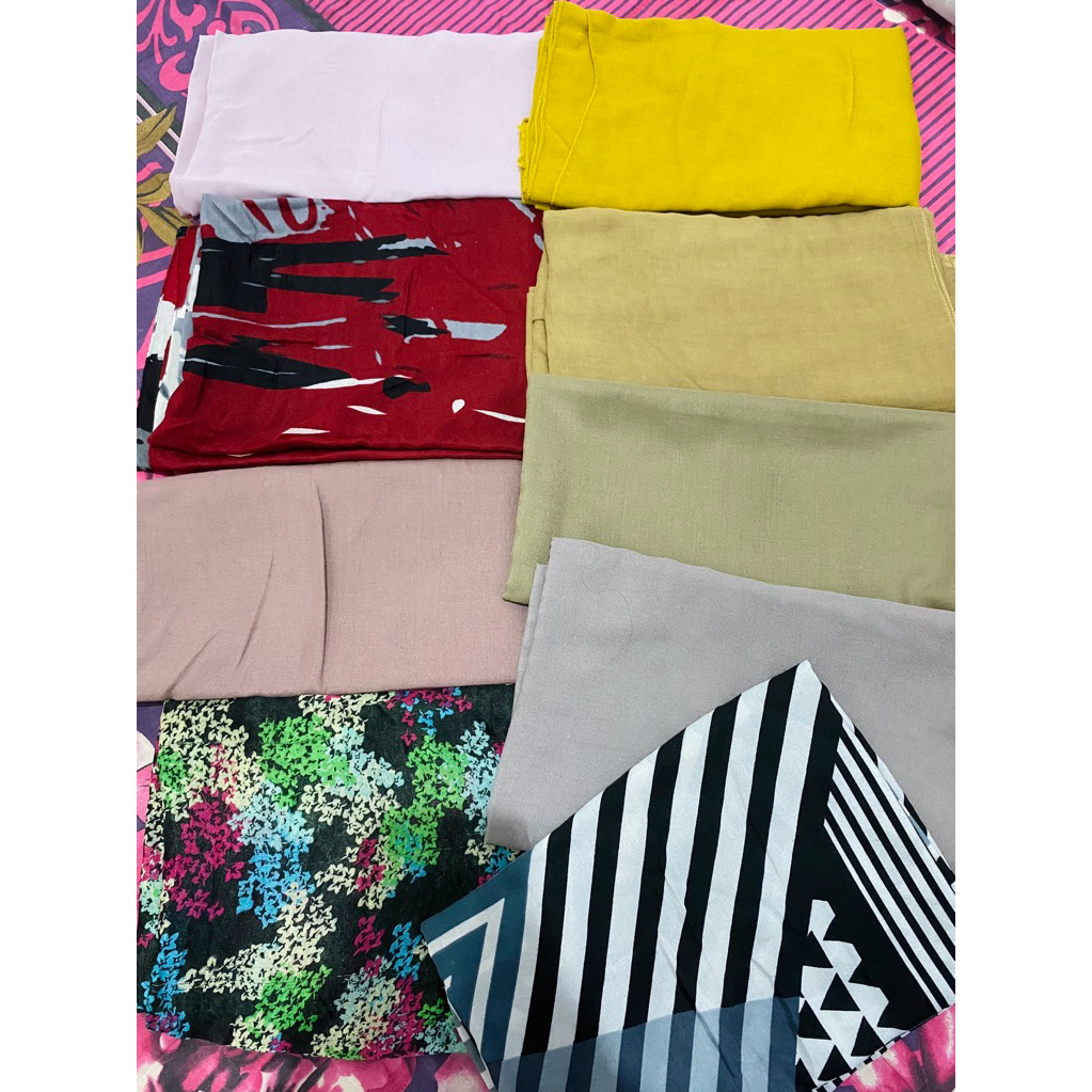 Hijab Motif Wanita Jilbab Pashmina Jilbab Segiempat Motif (Bebas Pilih Model)