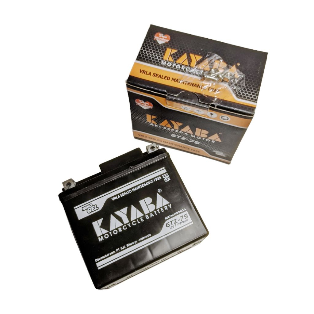 Aki Kering Kayaba GTZ7S 12V 7AH Motor Matic & Sport | Beat Vario Scoopy Satria