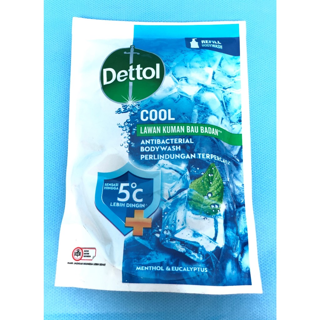 Dettol Sabun Cair Cool 200gram Kemasan Isi Ulang - Sensasi Dingin & Segar