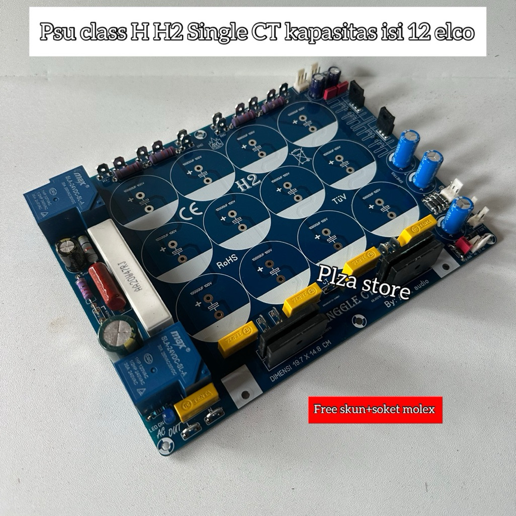 KIT PSU 12 ELCO CLASS H SINGLE CT+SOFTSTAR+SIMETRIS PCB DOBEL LAYER