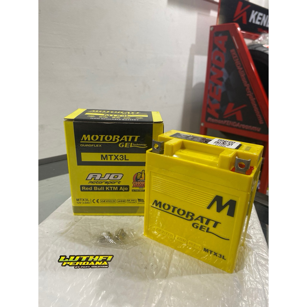 AKI MOTOBATT MTX3L