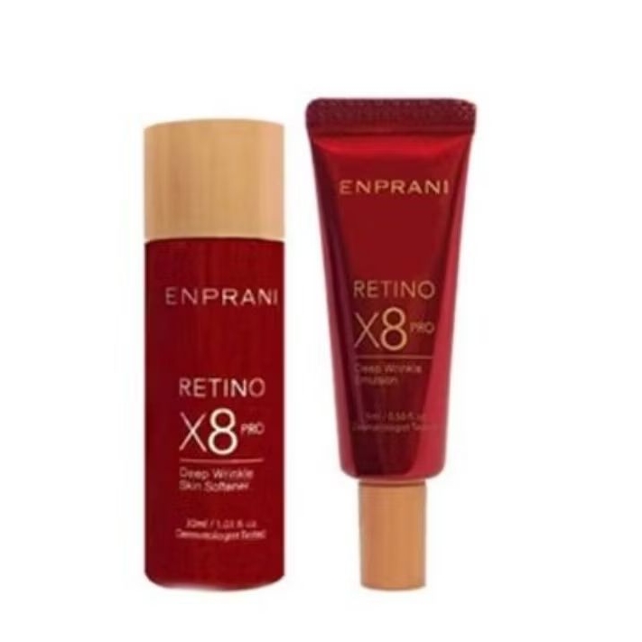ENPRANI RETINO X8 PRO GIFT SET // DEEP WRINKLE EMULSION 50ml + DEEP WRINKLE SKIN SOFTENER 50ml