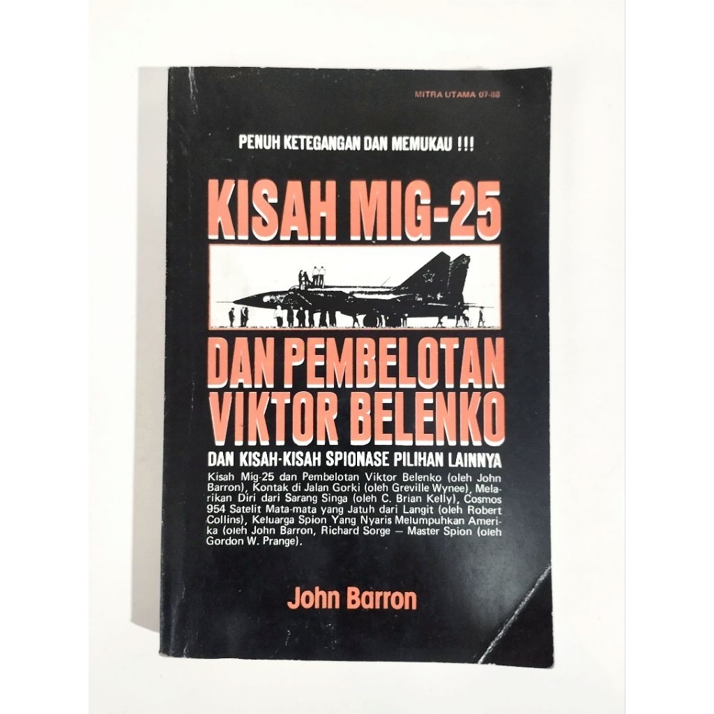 Kisah Mig-25 dan Pembelotan Viktor Belenko