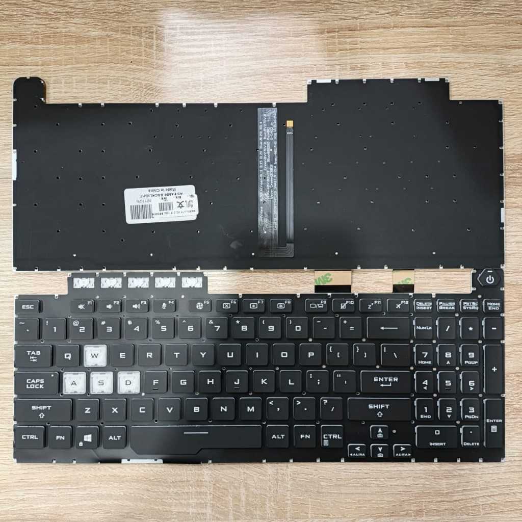 Keyboard Laptop Asus TUF Gaming A15 FA506 FA506II FX506 FX506II FX506IH FX506HC FA506Iv BACKLIGHT (8