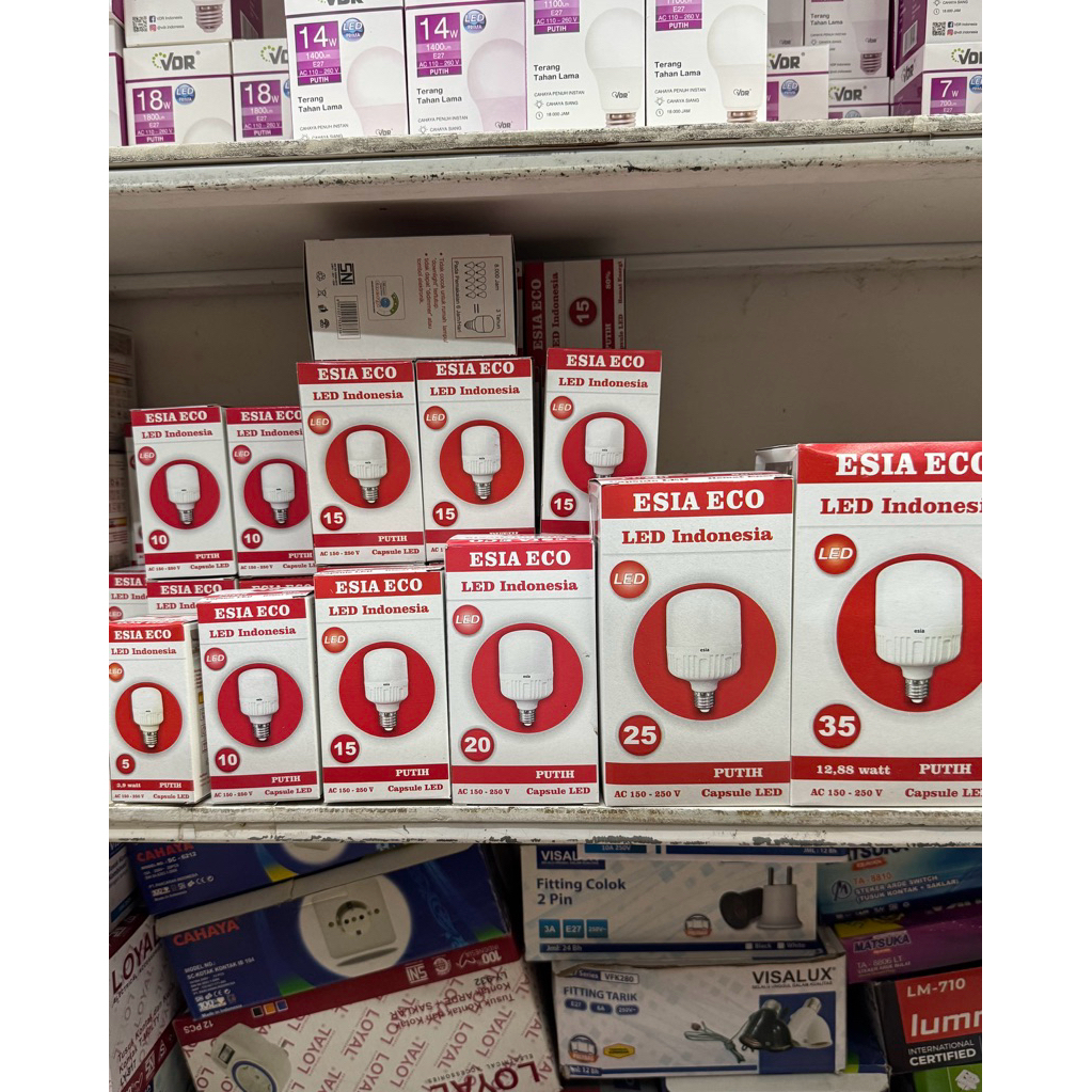 TERMURAH lampu ESIA 5,10,15,20,25,35