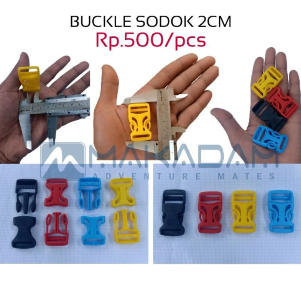 Buckle kunci sodok stopper gelang tas