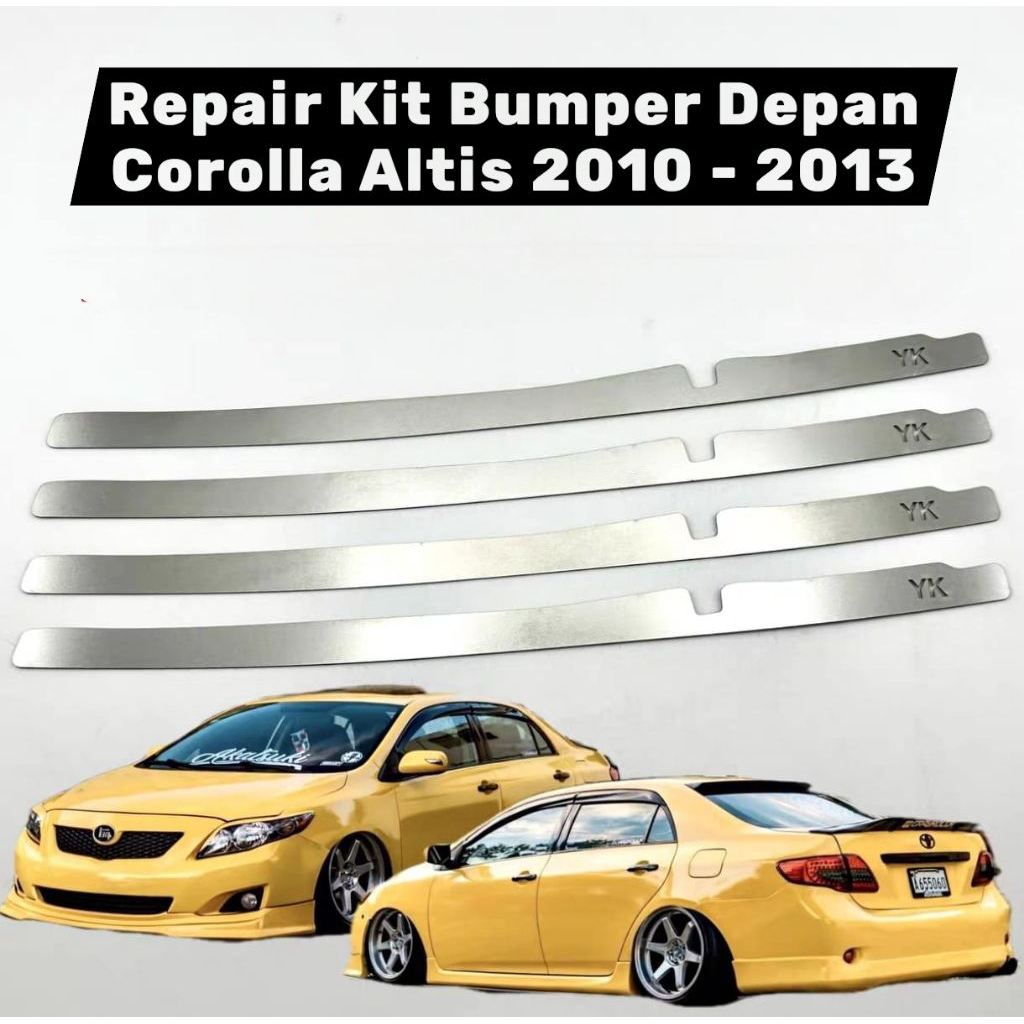 Repair Kit Bumper Depan Corolla Altis 2009 - 2013