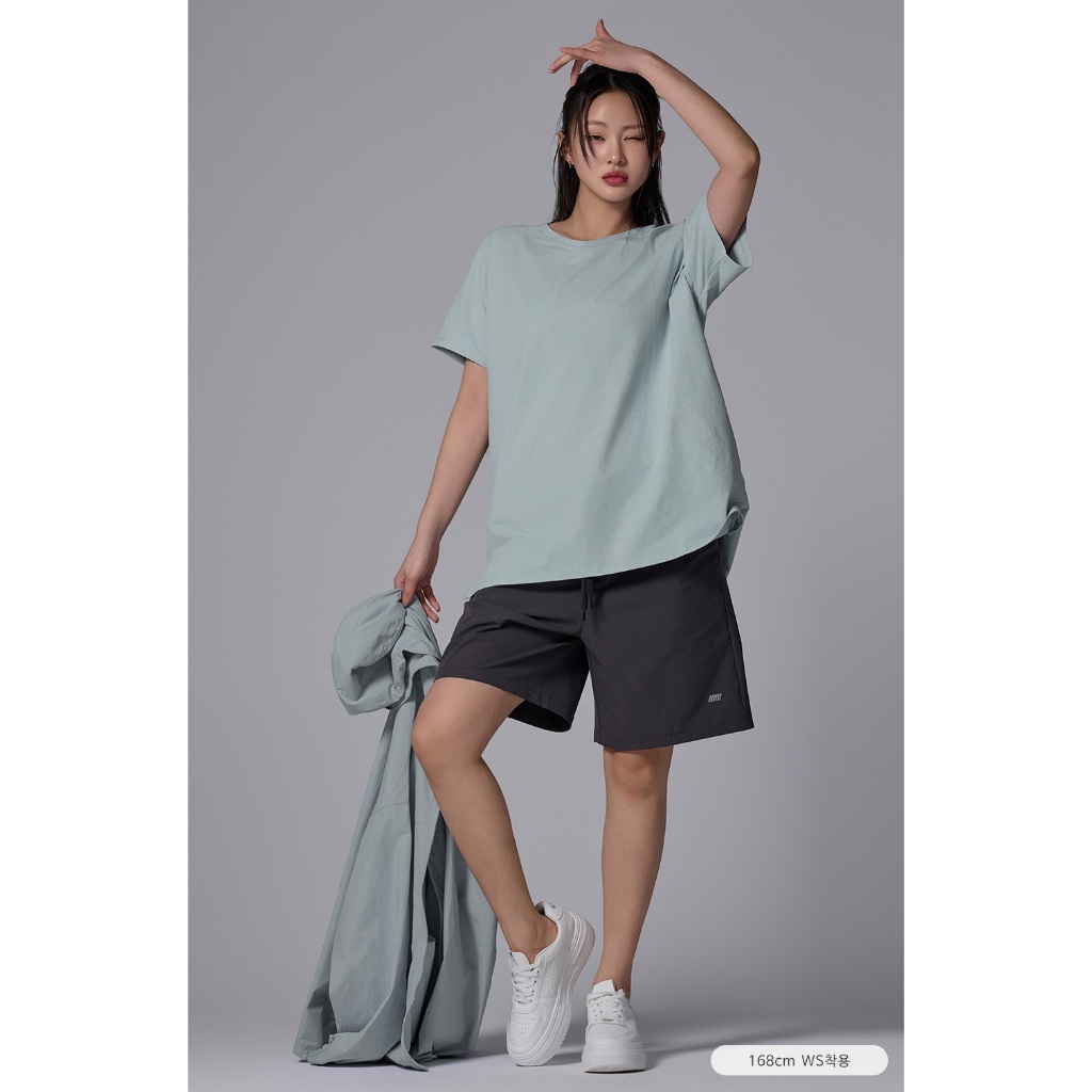 Kaos Wanita STL STL Fresh Light Box Hip Cover Short - Kaos olah raga wanita - kaos Gym wanita