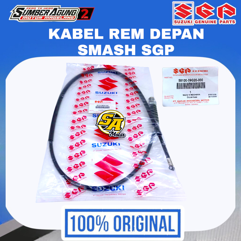 KABEL REM DEPAN TROMOL SUZUKI SMASH SHOGUN 110 ORIGINAL SGP