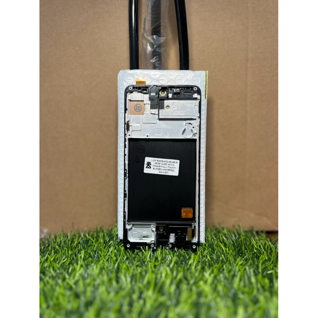 LCD OLED 1:1 + FRAME SAMSUNG GALAXY A51 / A515 ZEVAN ORIGINAL OLED SUPPORT FINGERPRINT ORIGINAL BERG