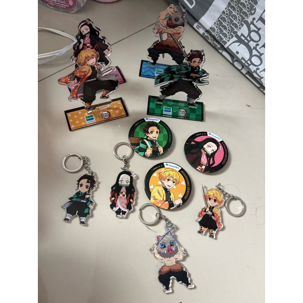 JASTIP Demon Slayer x family mart ofc Standee | Tomioka Giyu | Tokito Muichiro