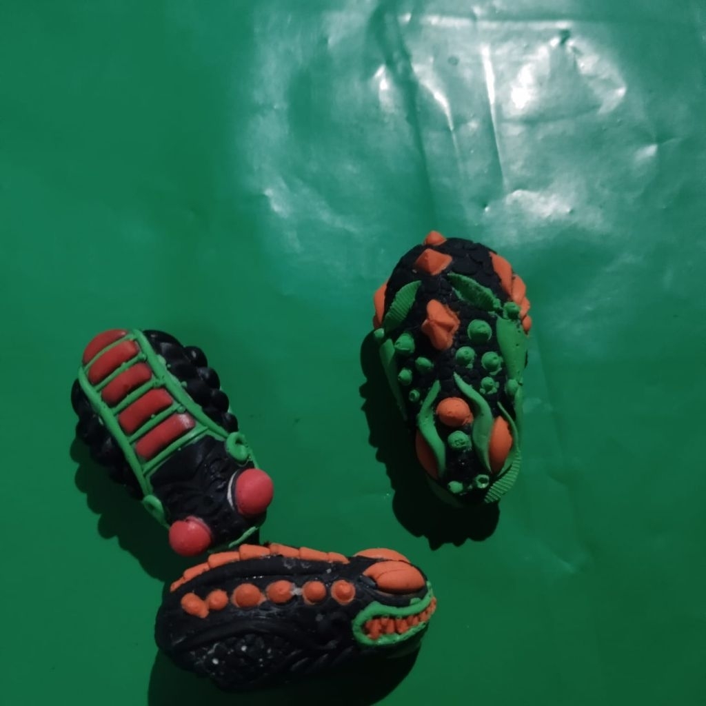 Cangkang Soft Frog 3,5 cm  ,3 cm , 2,5 cm