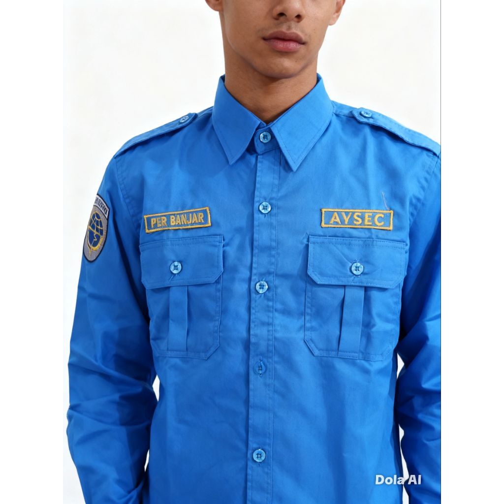 baju kemeja AVSEC