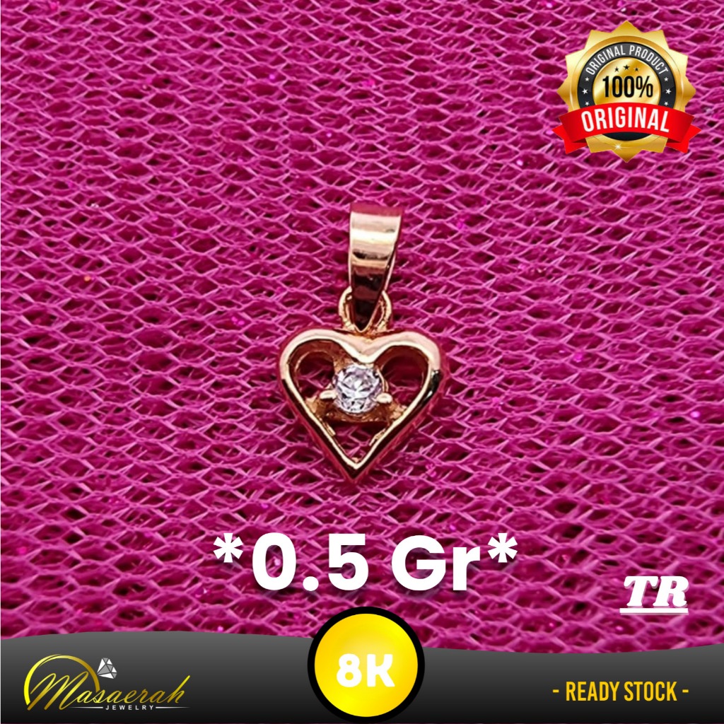 Liontin Emas 8K - Toko Emas Gajah - 0.5 Gram 2542