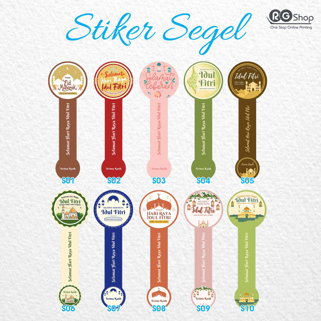 STIKER LEBARAN / STIKER LABEL PANJANG TOPLES LEBARAN / SEGEL TOPLES / SEGEL TOPLES LEBARAN
