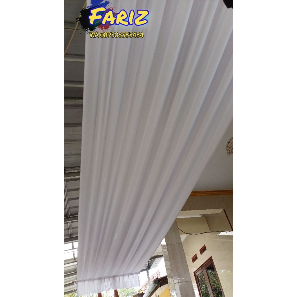 plafon tenda model sisir| plafon tenda plafon serut