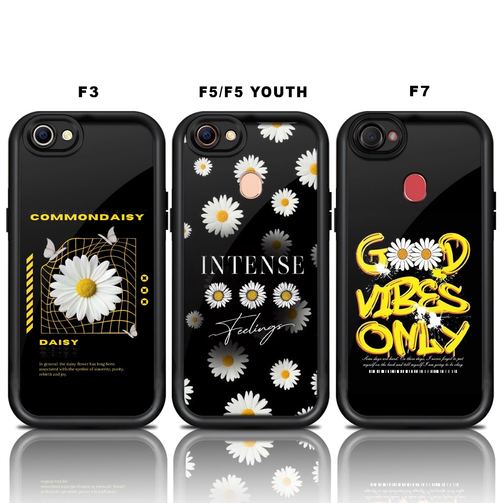 Softcase glossy OPPO F3 F5 F5 YOUTH F7 Casing Case Hp Silikon Protek kamera DAISY