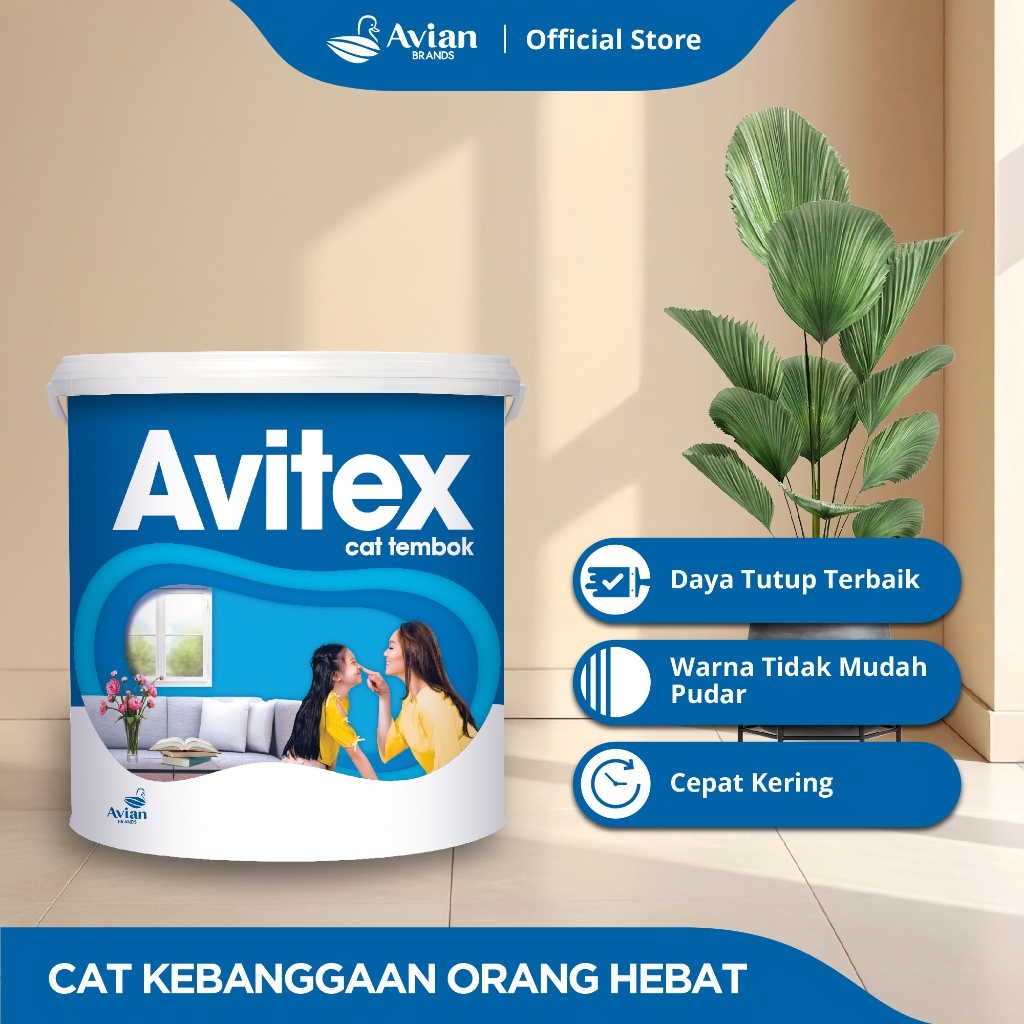 Avitex Cat Tembok 5 Kg