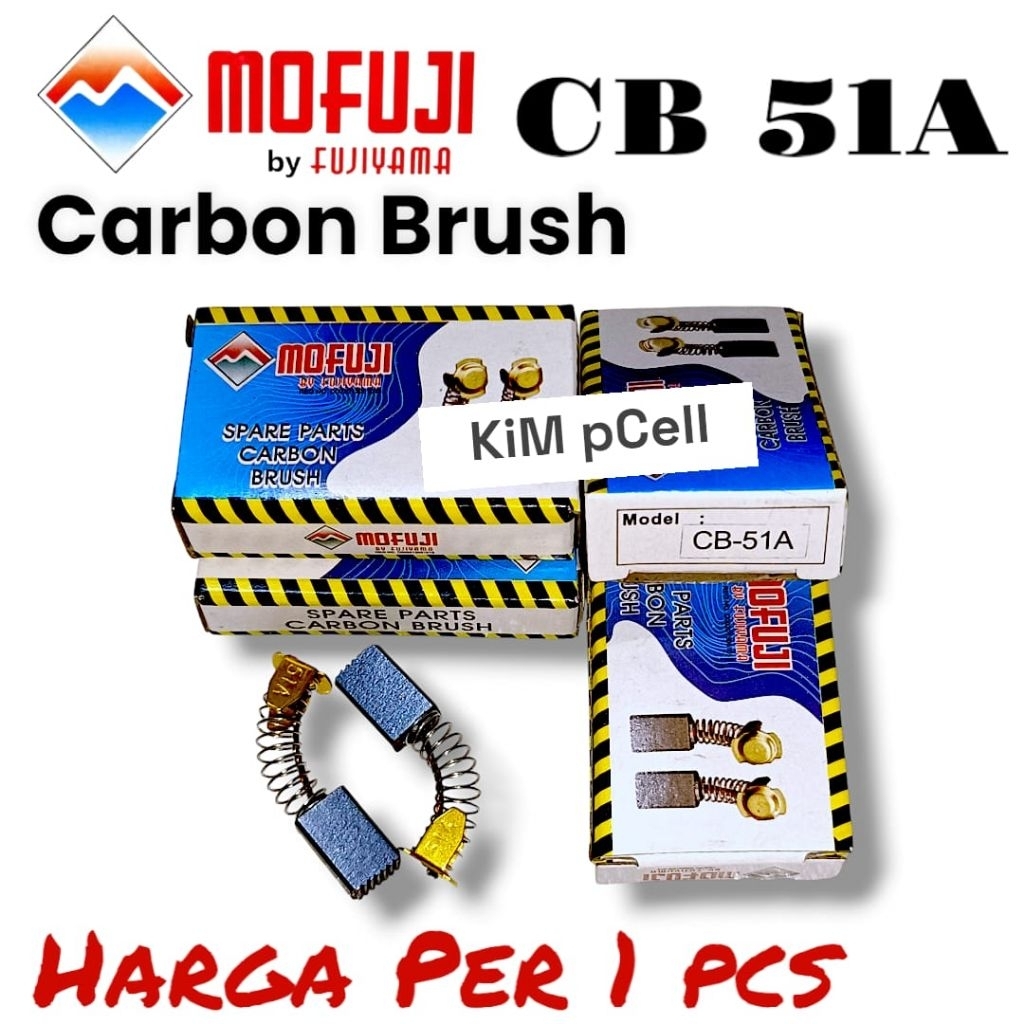 Mofuji Carbon Brush sepul arang CB 51A merk Mofuji by Fujiyama original