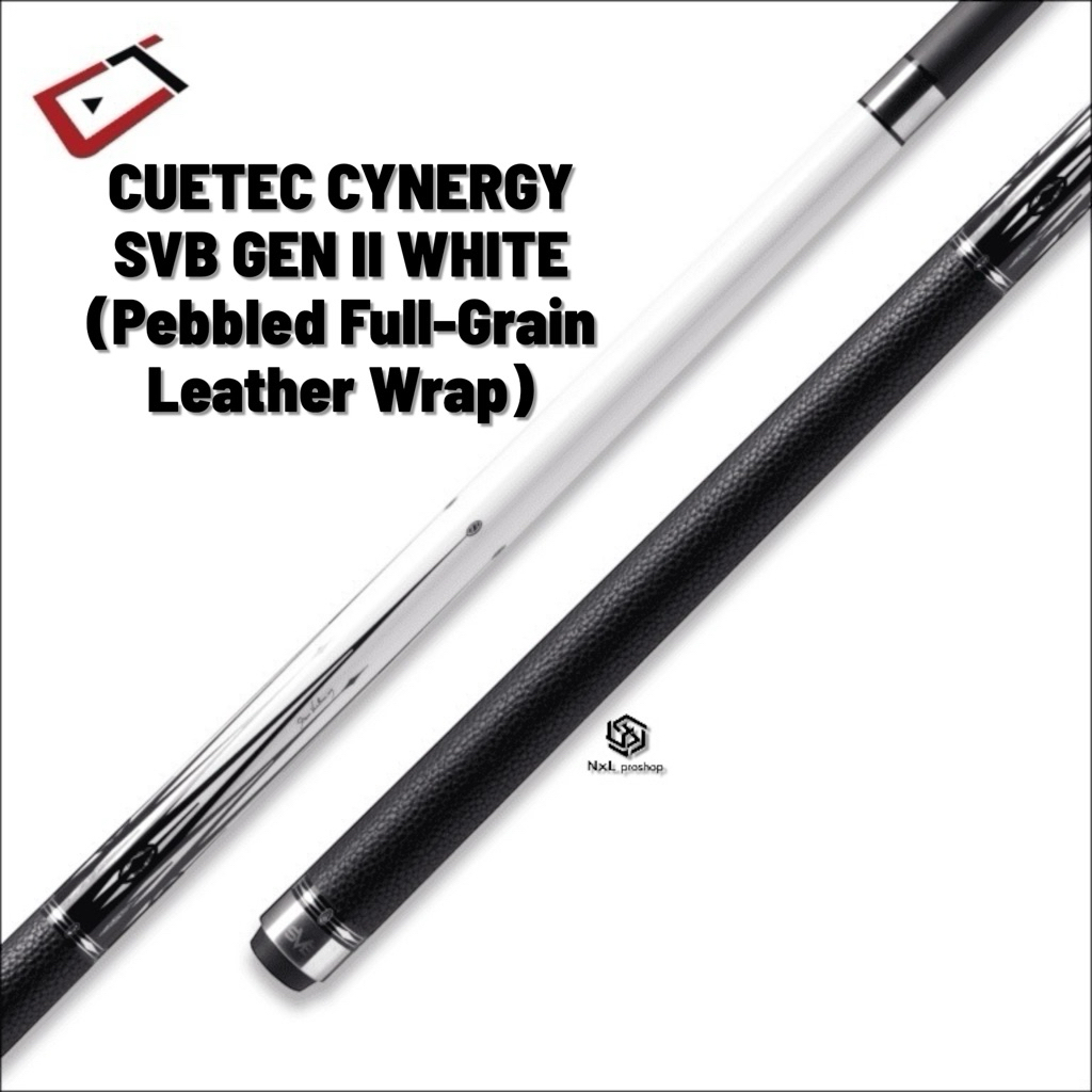 Cuetec CYNERGY SVB GEN II WHITE Stik Billiard