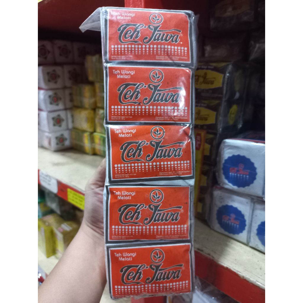 TEH JAWA MERAH ISI 5×80GRAM
