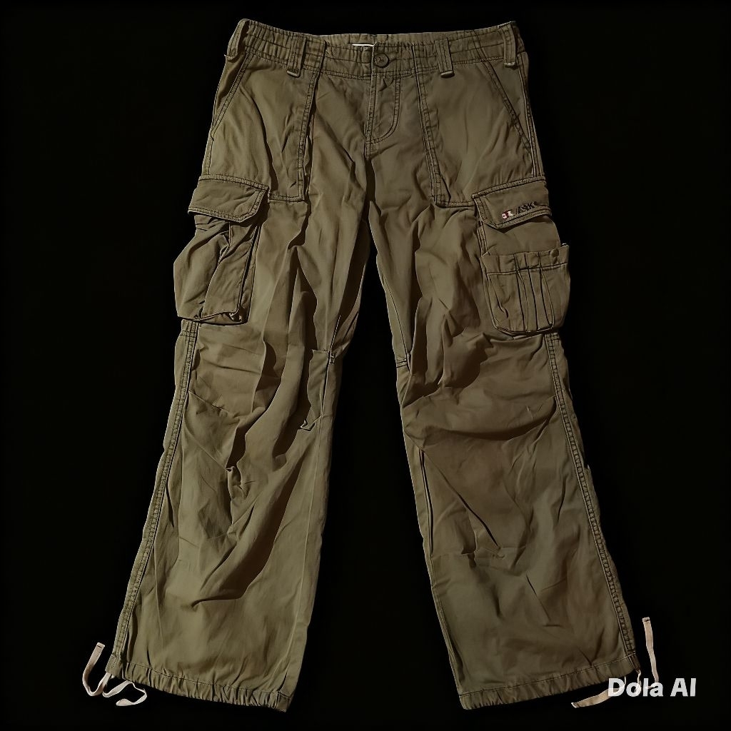 [Vintage] Celana Cargo Multipocket ASK