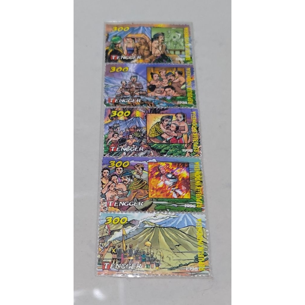 PERANGKO SET INDONESIA CERITA RAKYAT