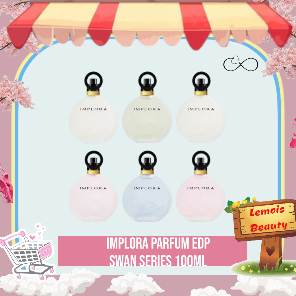 LemoisBeauty - IMPLORA Parfum EDP Swan Series 100ML / Parfum Implora Angsa