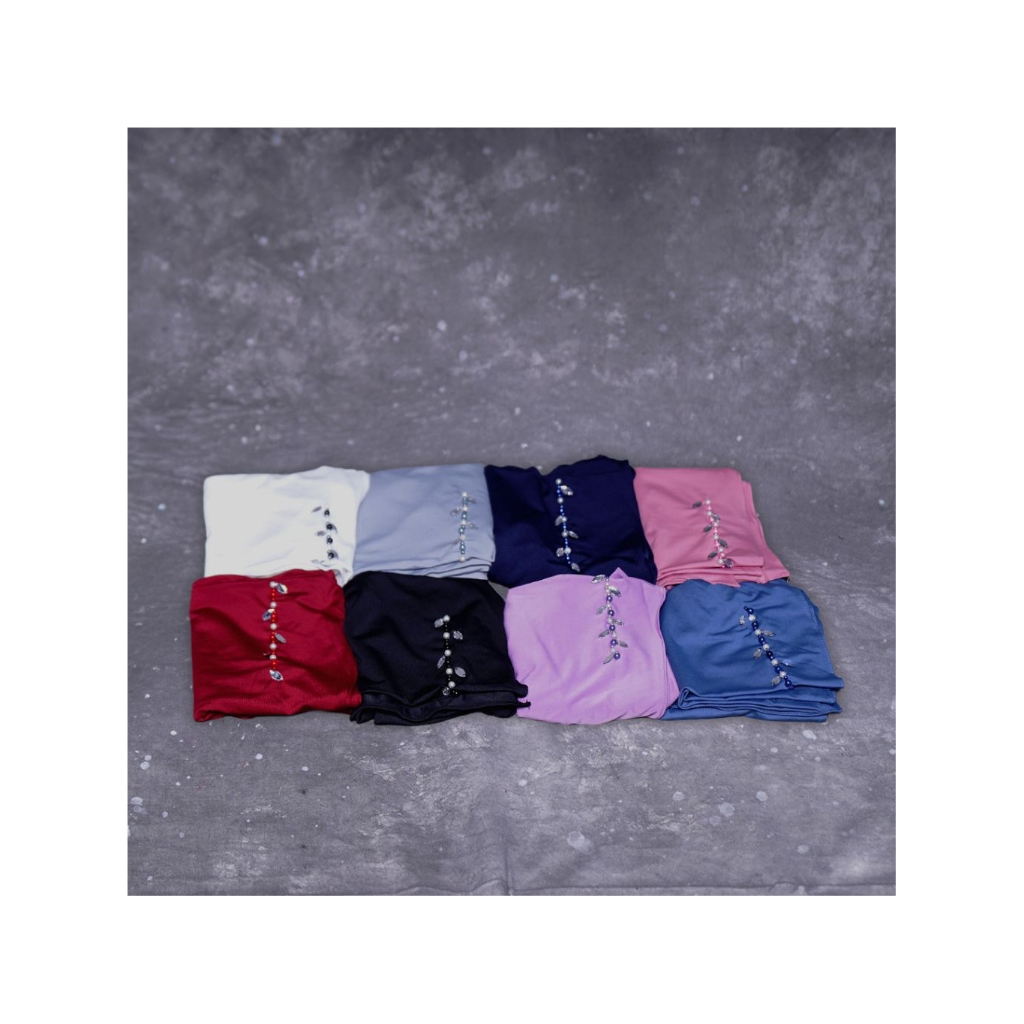 Pashmina Instant Anak Payet Bahan Adem Cantik