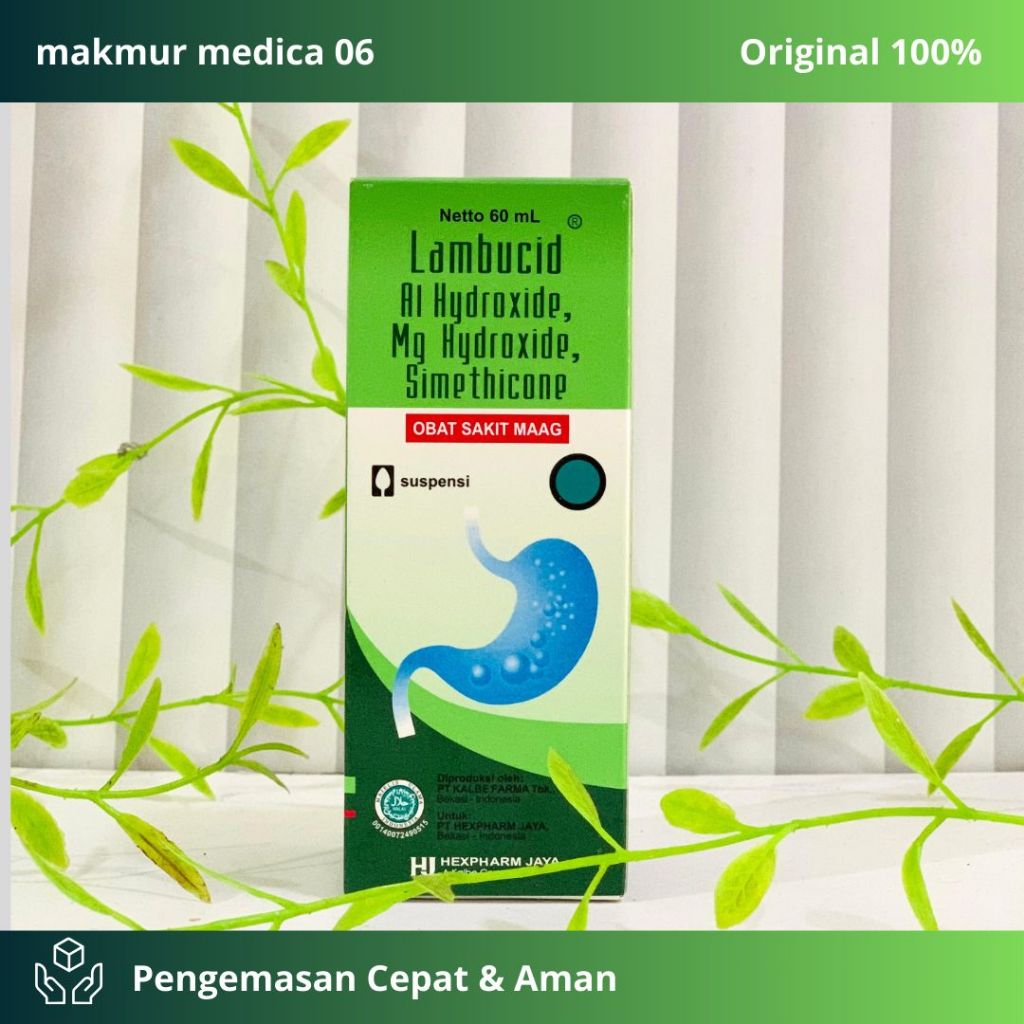 Lambucid 60ml perbotol // Obat maag