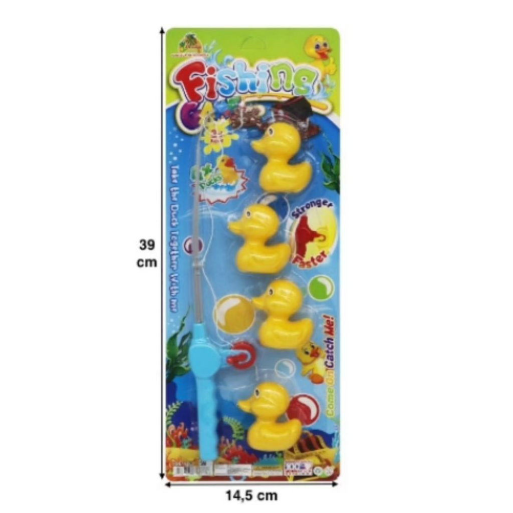 Mainan memancing bebek mainan pancing bebek mainan bebek pancing mainan edukasi anak latihan motorik