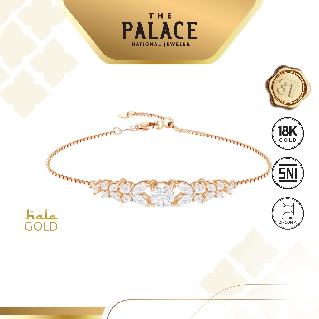 Hala Gold  Pesona Bracelet / Gelang wanita