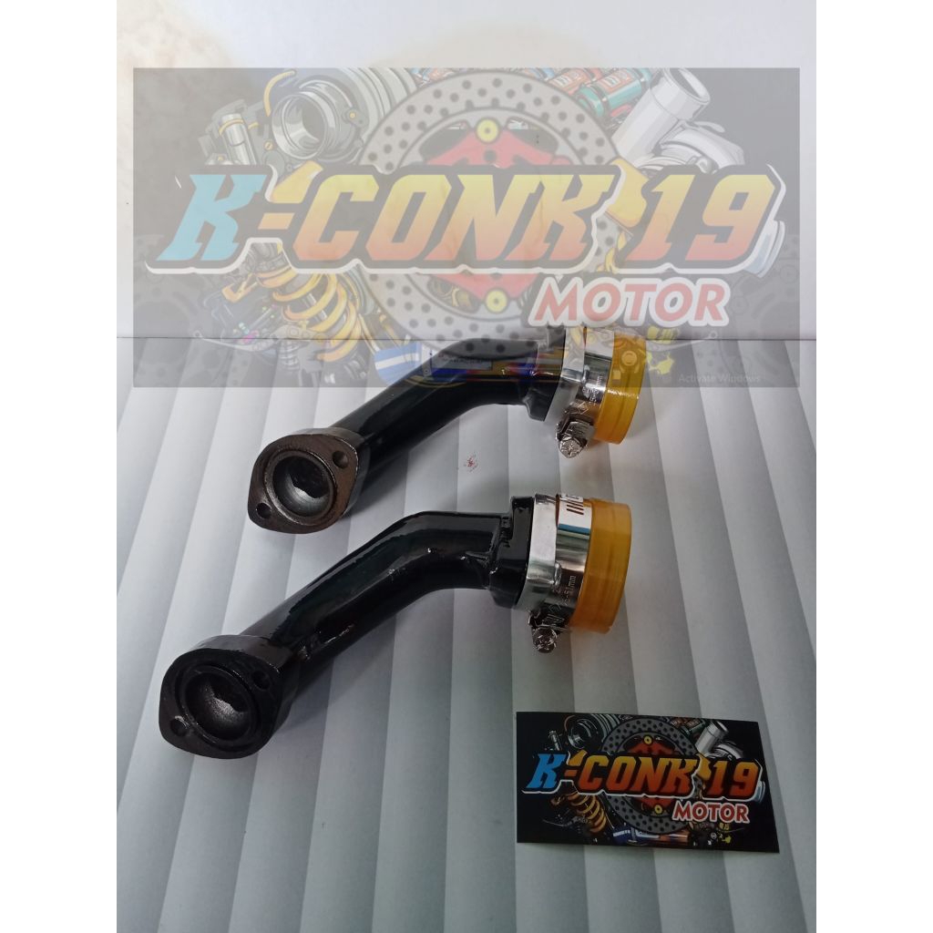 Intake manipol GTX Jupiter z,motor bebek modif trail semi cross Pe.28