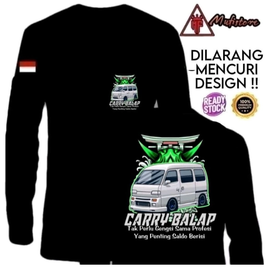 KAOS LENGAN PANJANG TEMA CHERY BAlAP