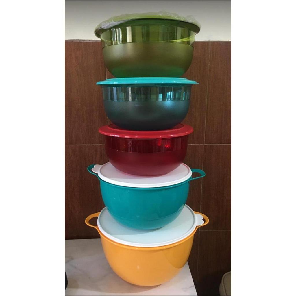 That's Bowl 14L Wadah Super Besar Orange Tupperware 14 Liter Diameter 34.3 cm Tinggi 21.3 cm