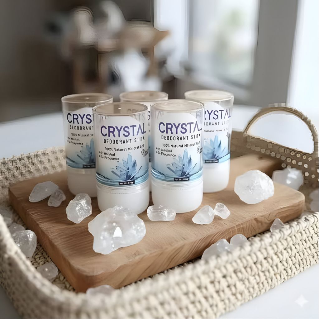 Batu Tawas Deodorant Alami Cristal - Makassar