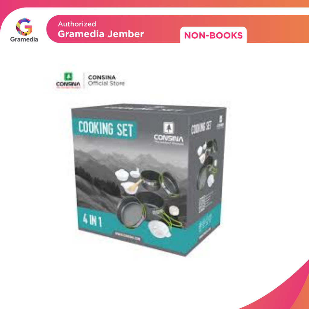 CONSINA COOKING SET 4 IN 1 - Gramedia Jember
