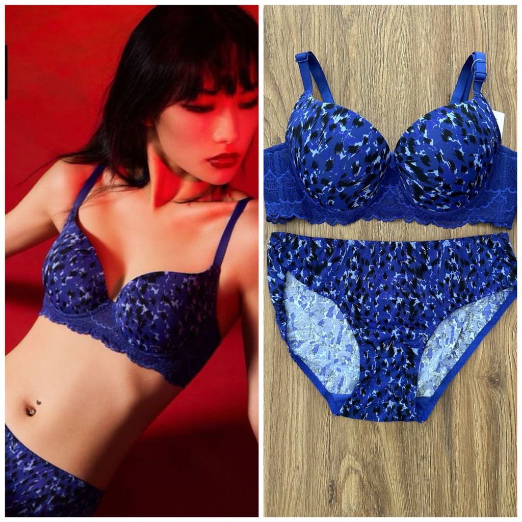 Pierre cardin bra set panty 707-73696B oceanic wonders