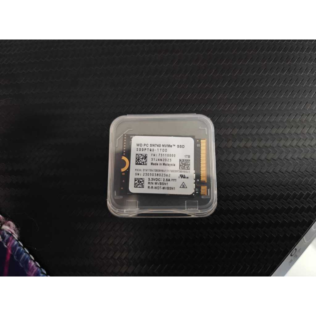 WD SN740 NVME SSD M2 2230 PCIE Gen 4 for Steam Deck ROG Ally MS Surface