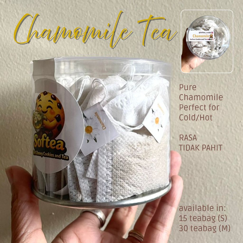 SOFTEA Artisan Tea - Chamomile Tea - Teh Bunga Chamomile - Teh Chamomile