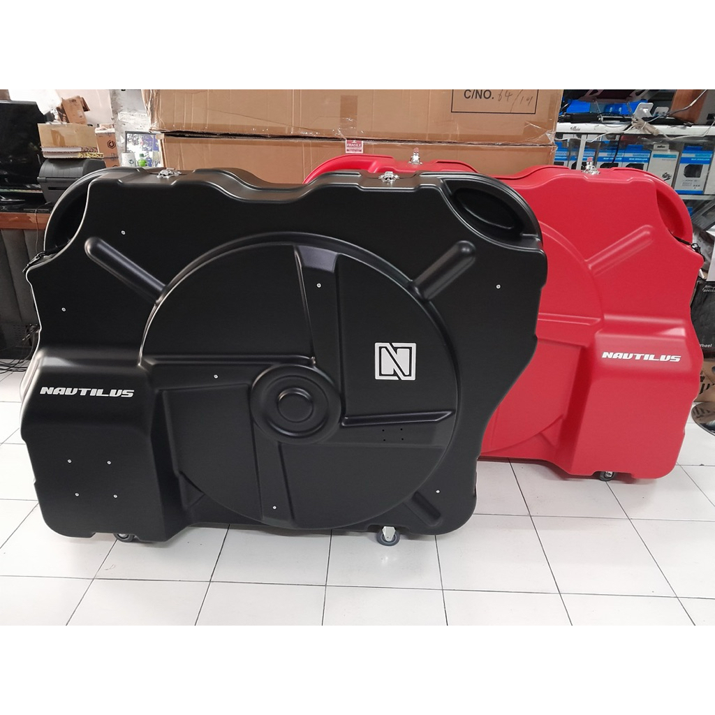TRAVEL BIKE BAG HARDCASE Merk NAUTILUS  - Bike Box / Koper Sepeda MTB ROADBIKE